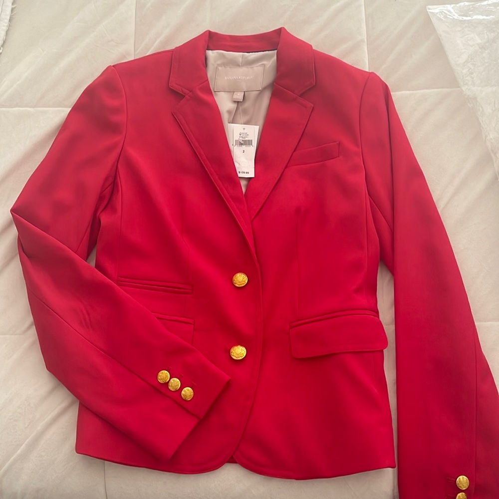 Banana Republic suit size 2